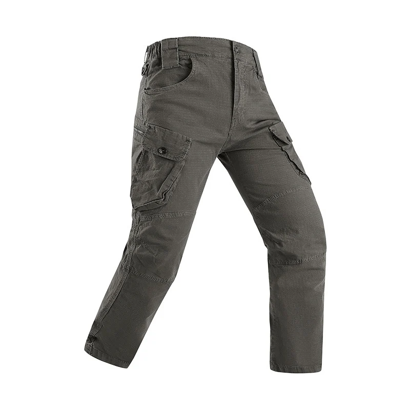 Herren Robuste Cargohose mit verstärkten Kniepartien und Mehrfach‑Taschen Drune