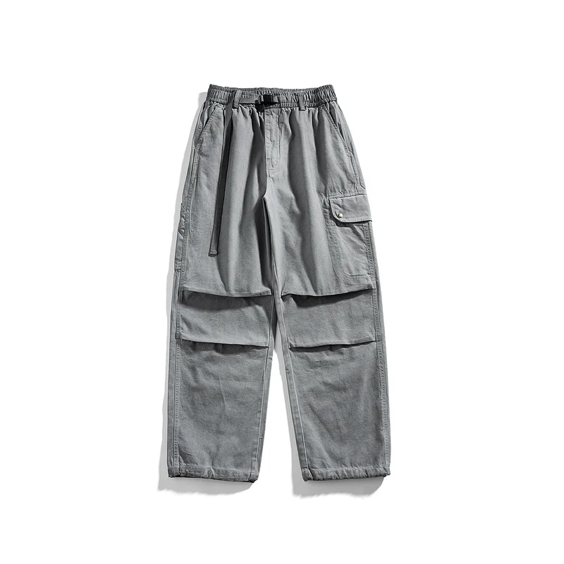 Herren Relaxed Cargo-Hose mit elastischem Bund, Lagen-Paneelen und Utility-Taschen Drune