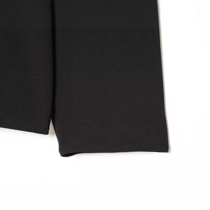 Damen Boxy-Knopfleistenbluse mit V-Ausschnitt und lässiger Oversize-Passform Drune