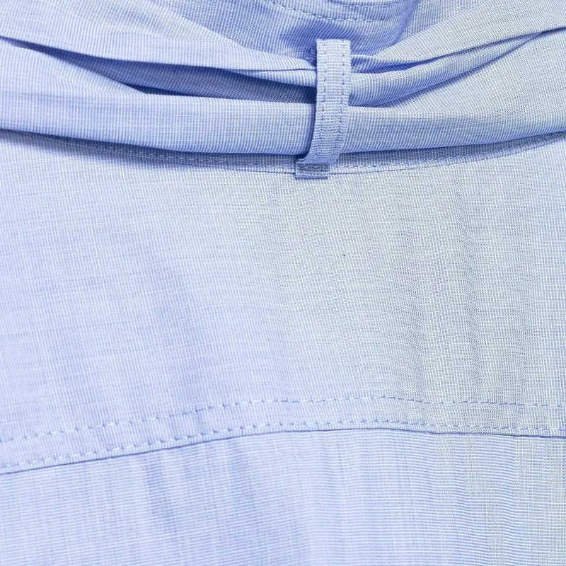 Damen Bluse mit Schleifenkragen und oversized Boxy‑Schnitt Drune