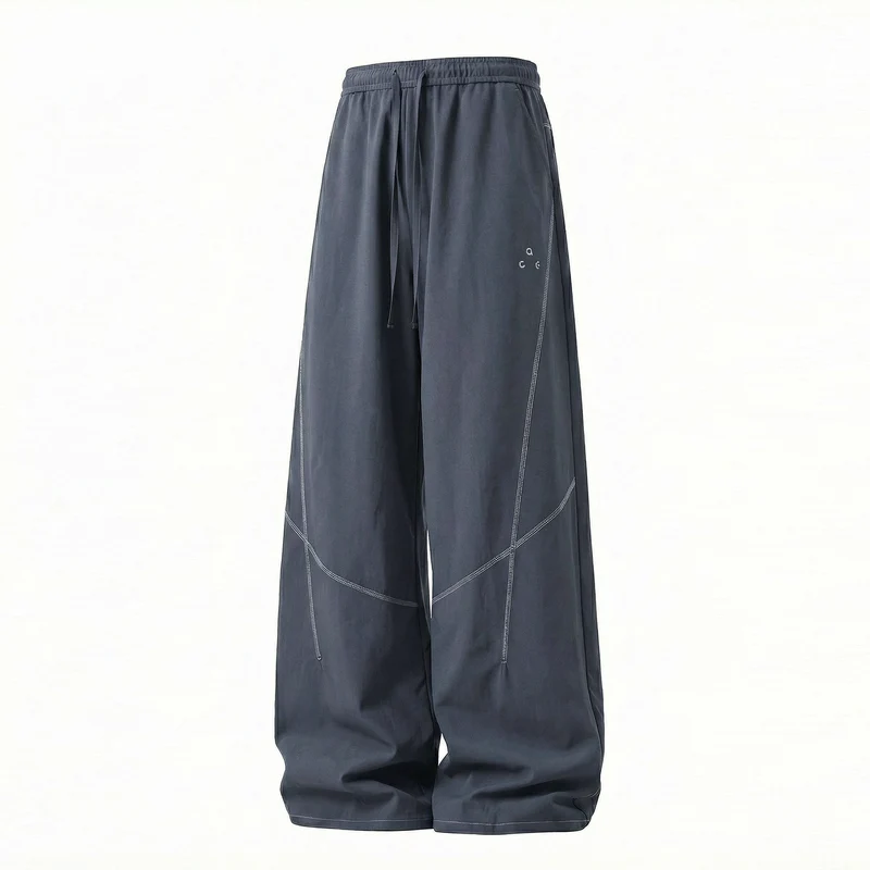 Unisex Weite technische Ballonhose mit elastischem Bund und Tunnelzug Drune