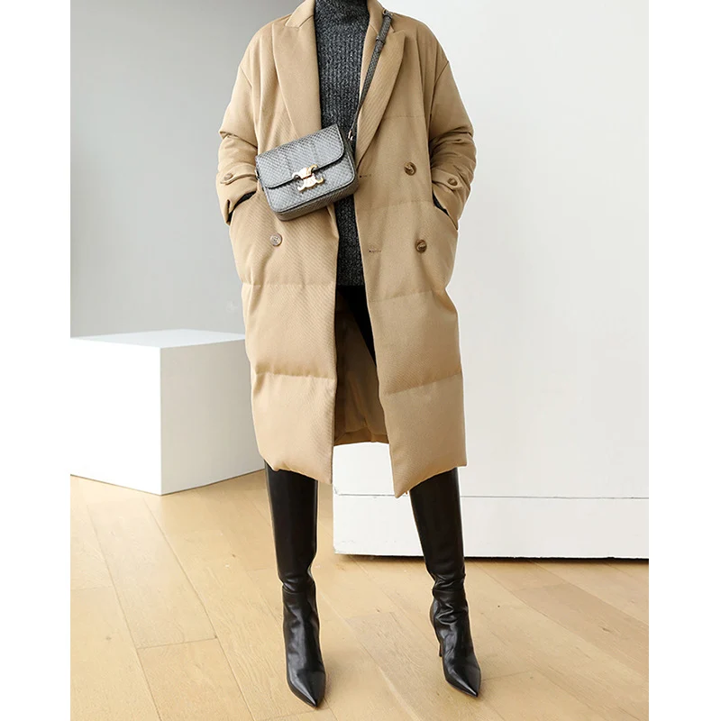 Damen Eleganter und vielseitiger Langblazer Drune