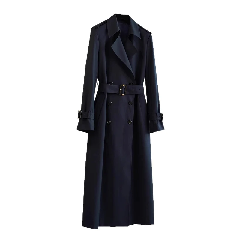 Damen Eleganter und moderner Trenchcoat Drune