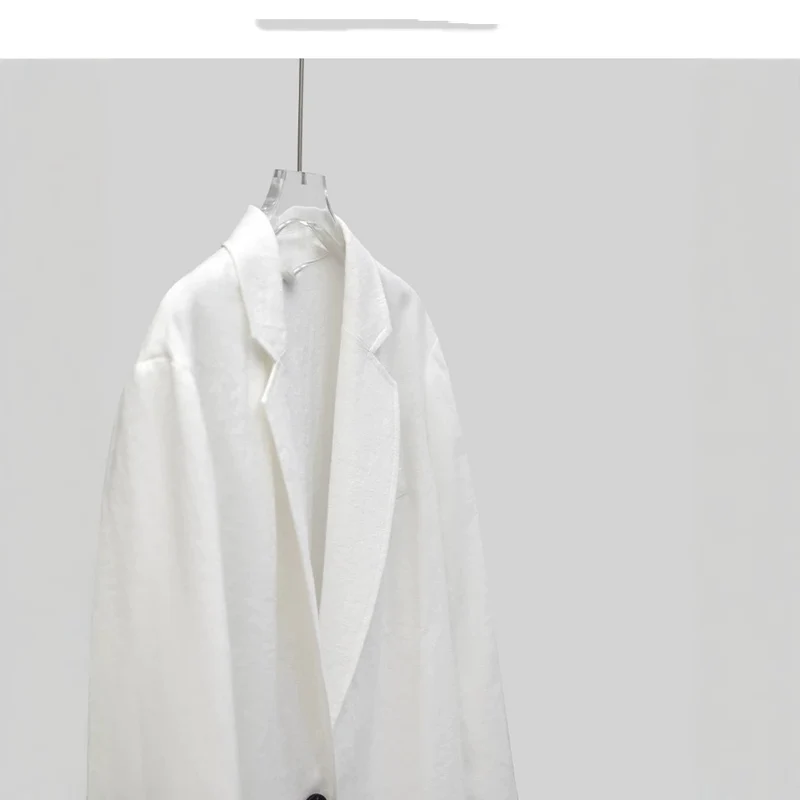 Damen Eleganter und lässiger Leinenblazer Drune