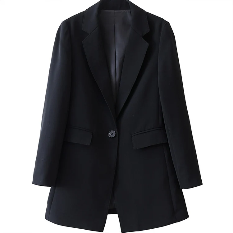 Damen Eleganter Schnitt Blazer Drune