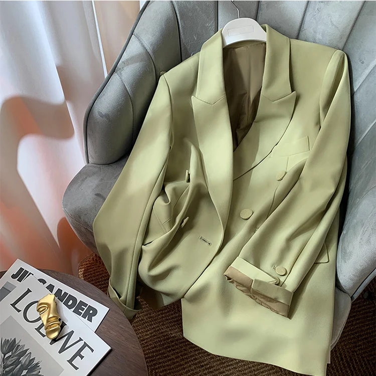Damen Eleganter Oversized Blazer Drune