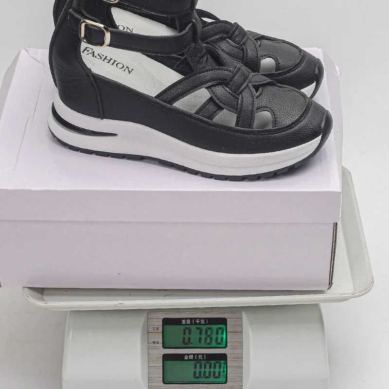 Damen sportive Sneaker-Sandalen mit atmungsaktiven Riemen und rutschfester Sohle Drune