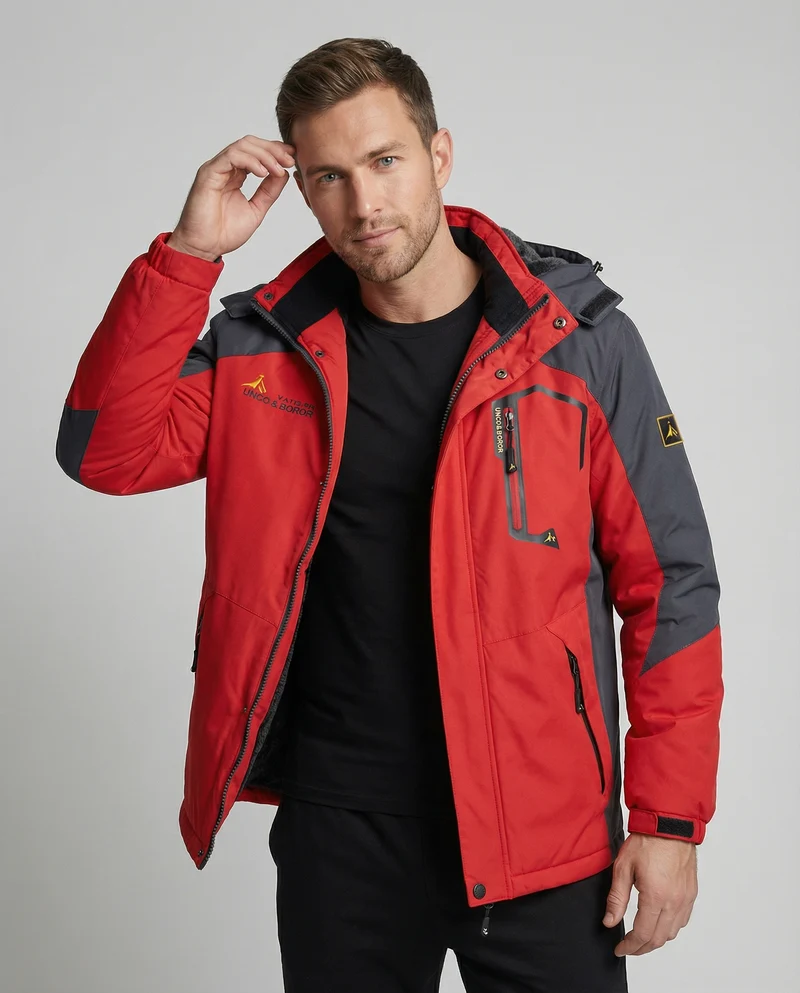 Wind-und-wasserdichte Jacke