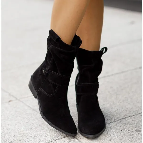 Damen Orthopädische Stiefelette mit Komfort & Einfachen Einstieg | Drune