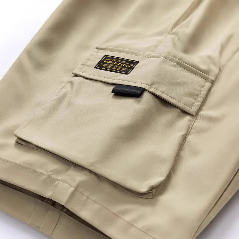 Herren Cargo-Shorts mit elastischem Bund und praktischen Taschen Drune