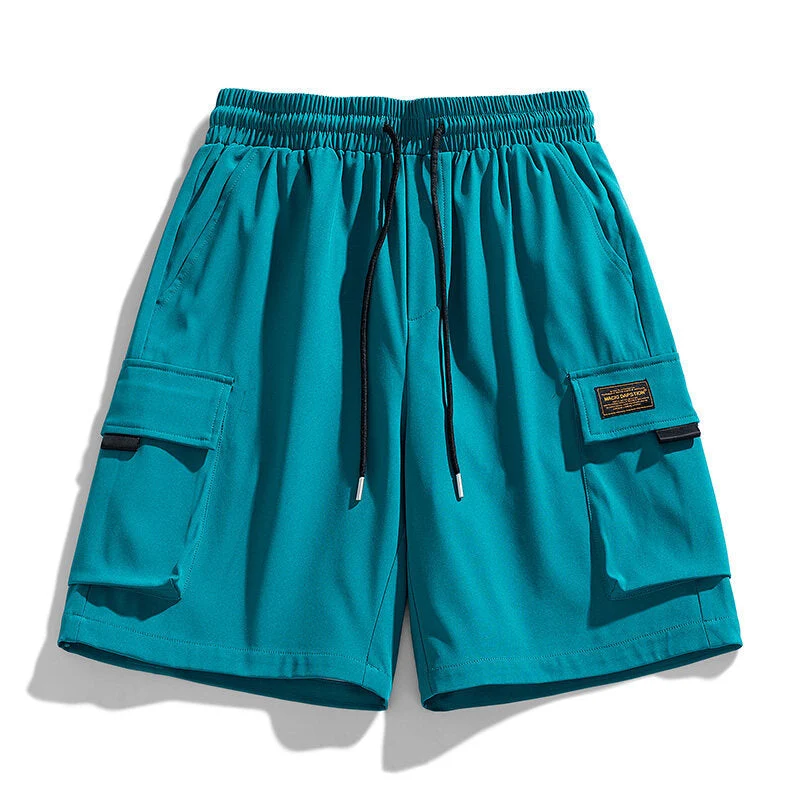Herren Cargo-Shorts mit elastischem Bund und praktischen Taschen Drune