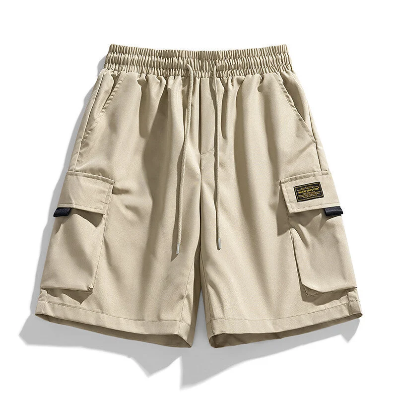 Herren Cargo-Shorts mit elastischem Bund und praktischen Taschen Drune