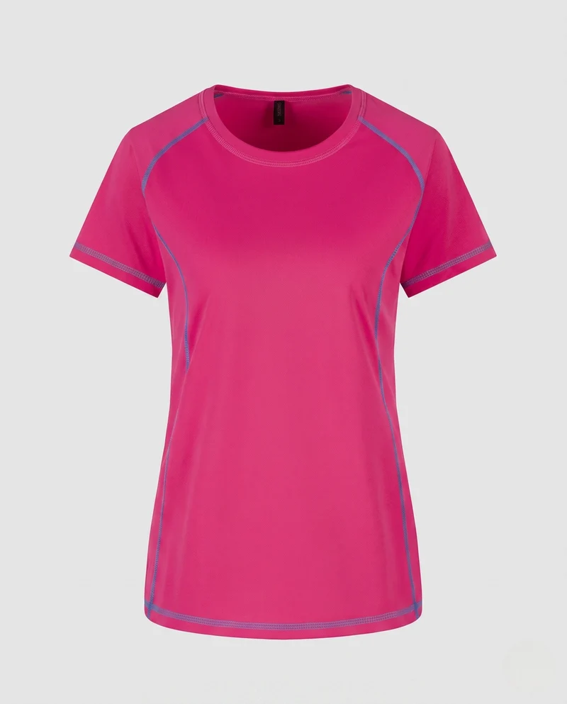 Damen Funktions-T-Shirt mit atmungsaktiven Einsätzen und feuchtigkeitsregulierender Technologie Drune