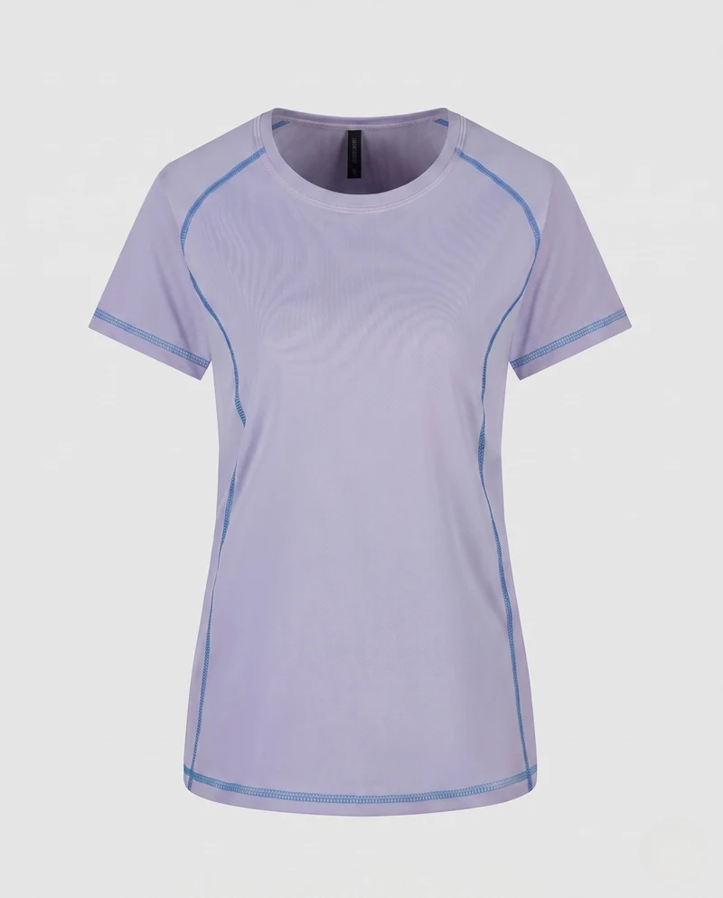 Damen Funktions-T-Shirt mit atmungsaktiven Einsätzen und feuchtigkeitsregulierender Technologie Drune