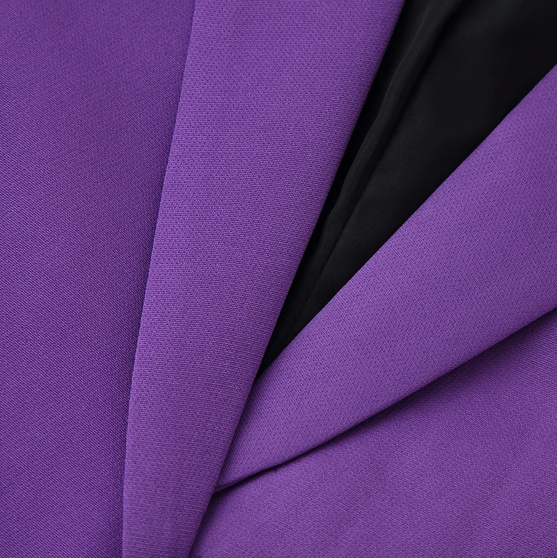 Damen Ein-Knopf Blazer mit Reverskragen und schlanker Silhouette Drune