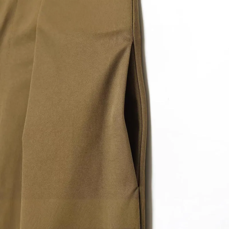 Damen Culotte‑Hose mit hoher Taille und markanter Frontfalte Drune