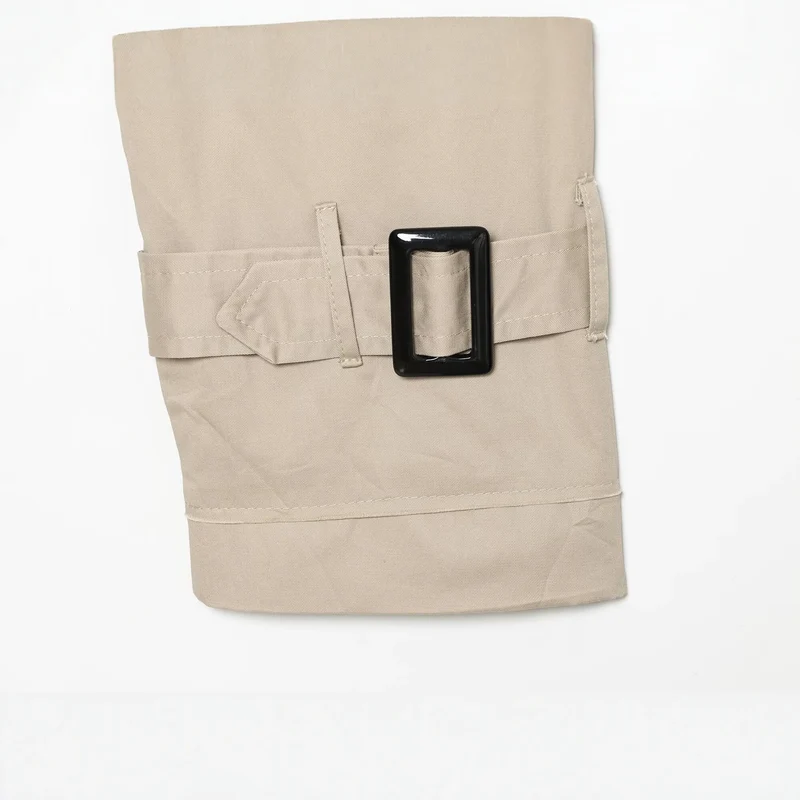 Damen Cropped‑Trenchjacke im Boxy‑Cropped‑Schnitt mit Schulterklappen und Taillengürtel Drune