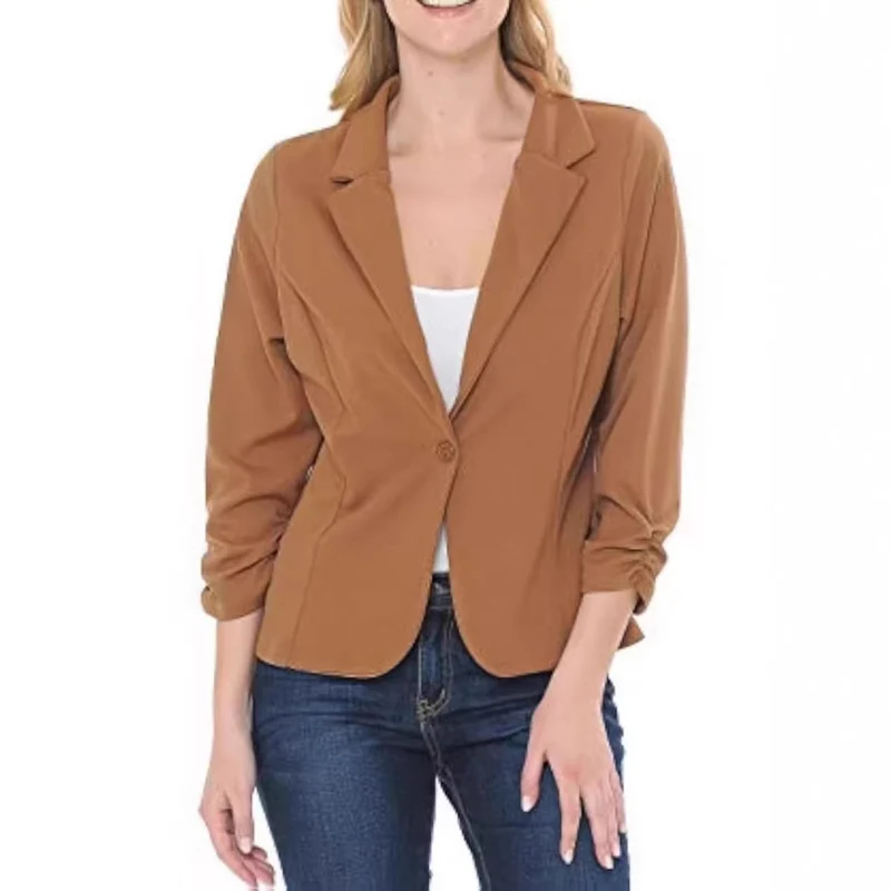 Damen Eleganter Blazer mit modernen Details Drune