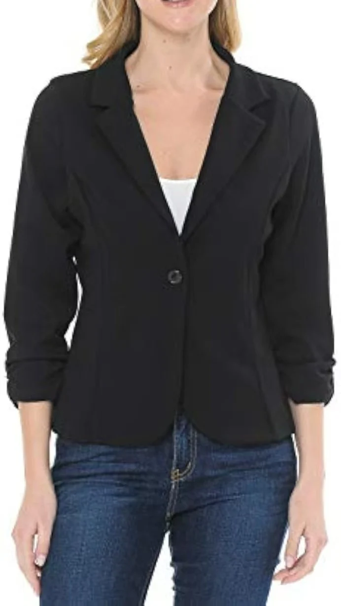 Damen Eleganter Blazer mit modernen Details Drune
