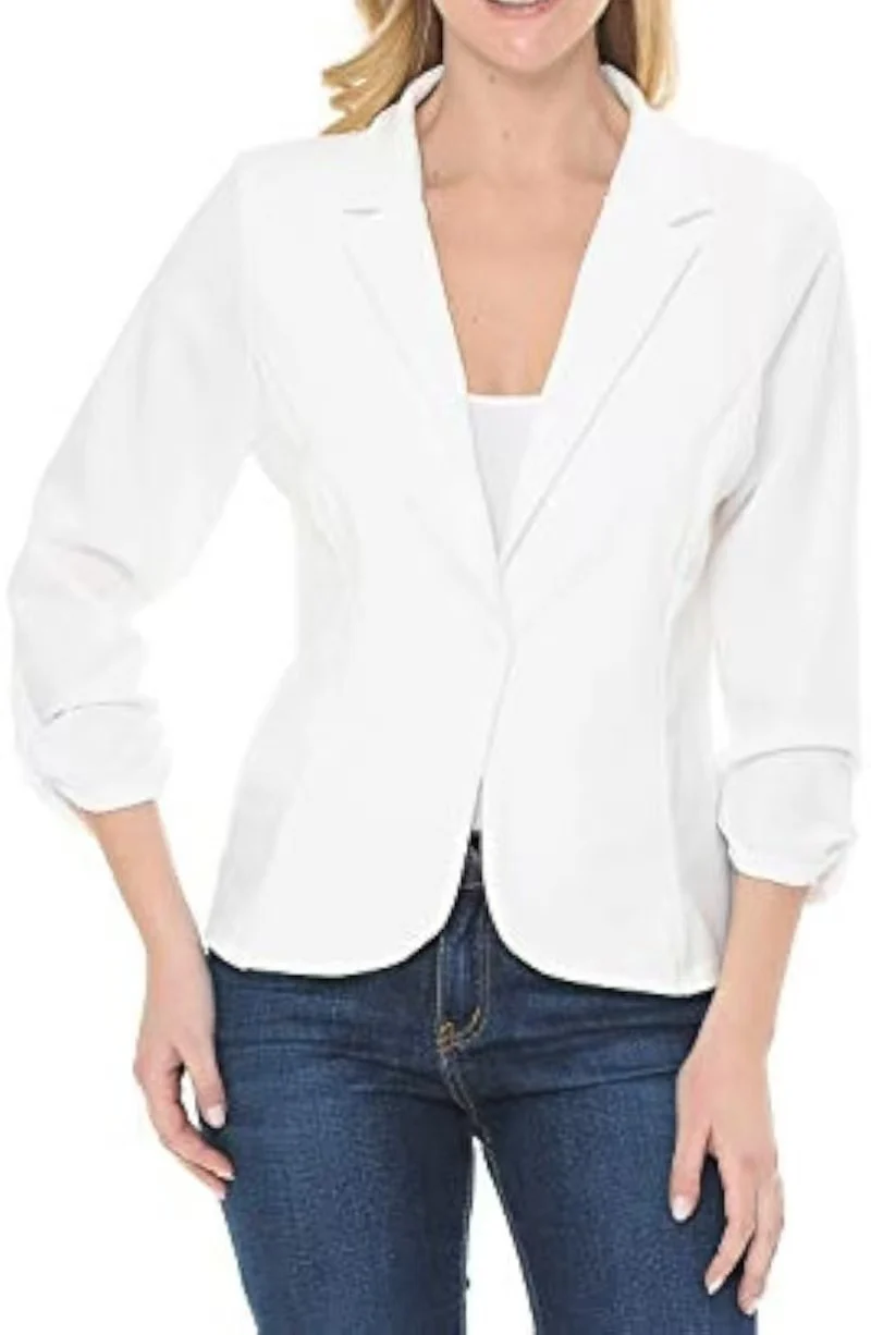 Damen Eleganter Blazer mit modernen Details Drune