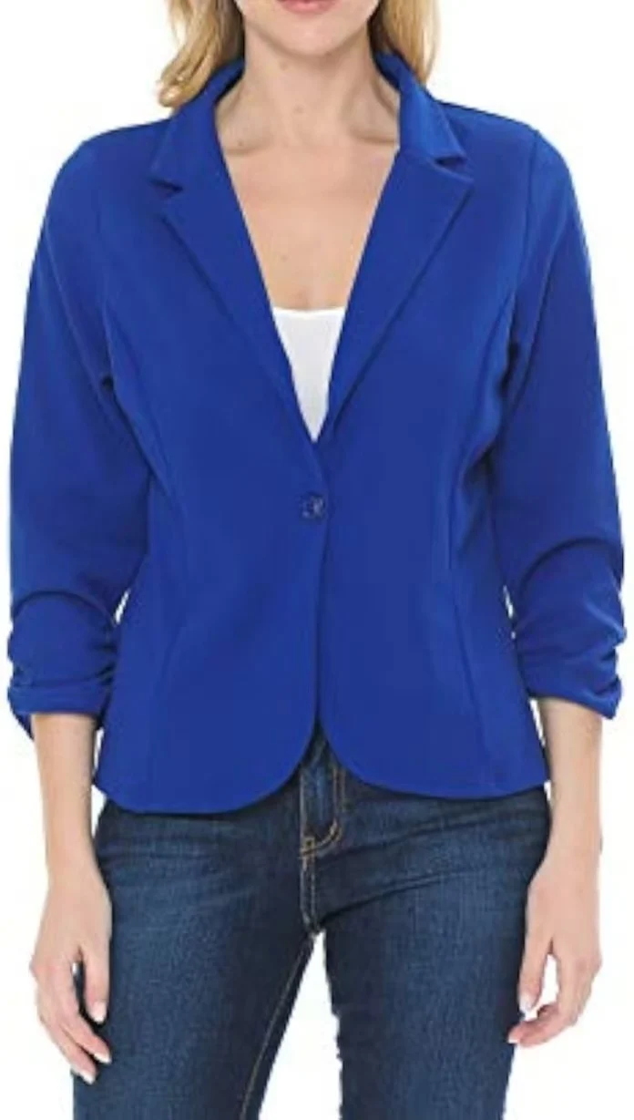 Damen Eleganter Blazer mit modernen Details Drune