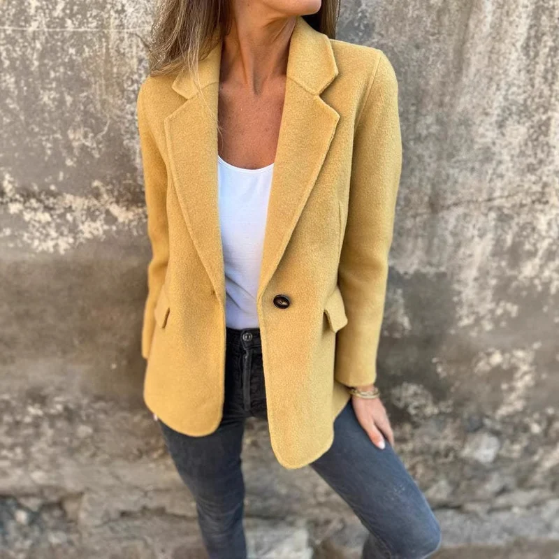 Damen Eleganter Blazer mit feinen Details Drune
