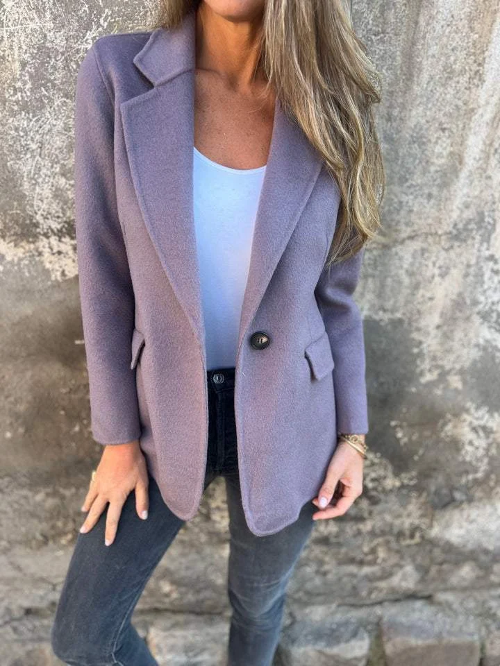 Damen Eleganter Blazer mit feinen Details Drune