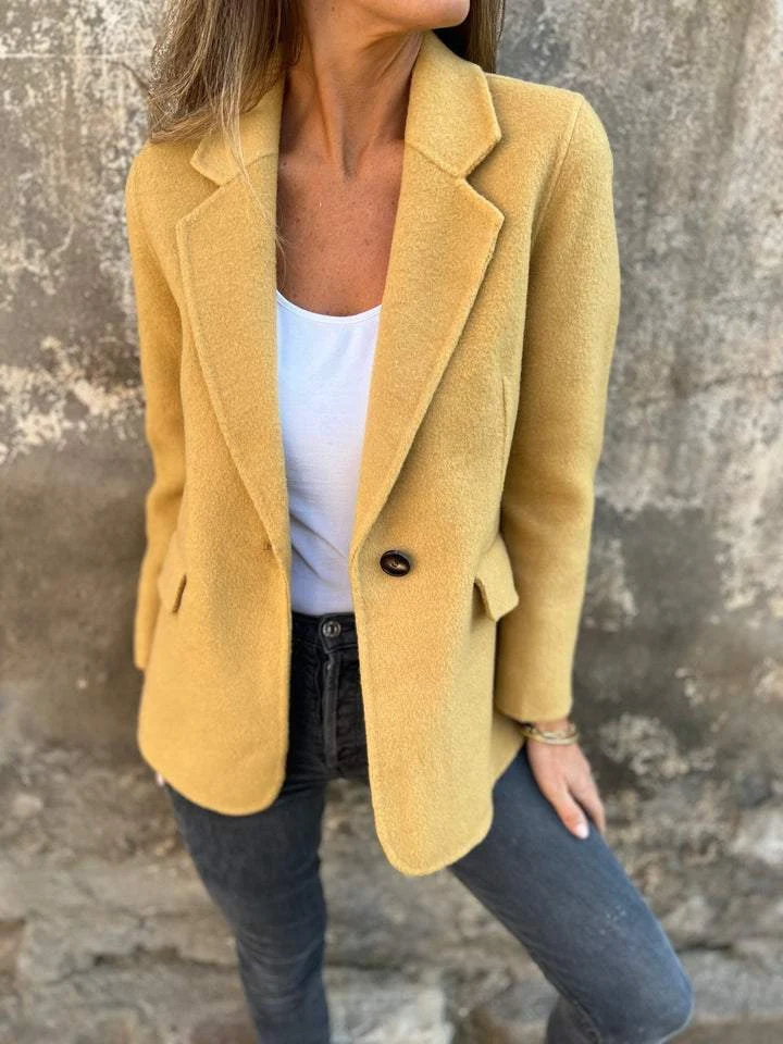 Damen Eleganter Blazer mit feinen Details Drune