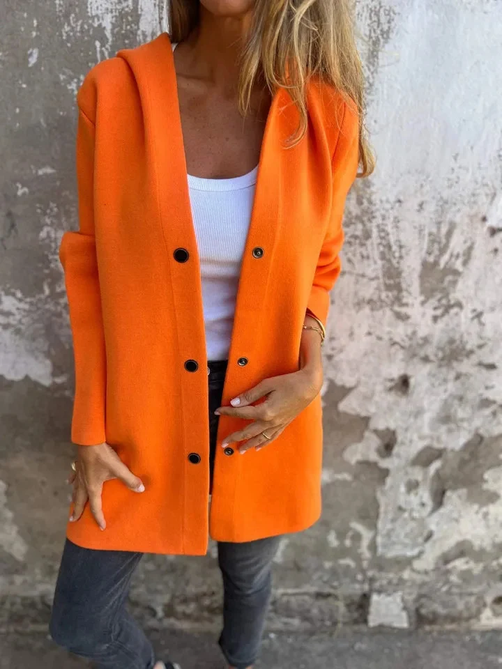 Damen Elegante und moderne Oversized-Jacke Drune