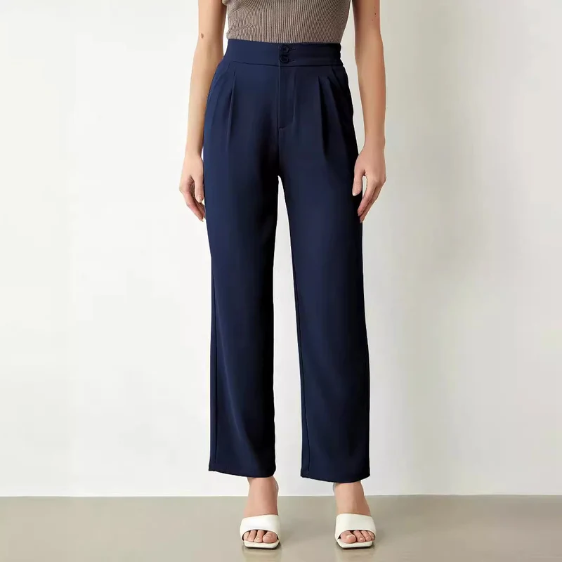 Damen Elegante und luftige Stoffhose Drune