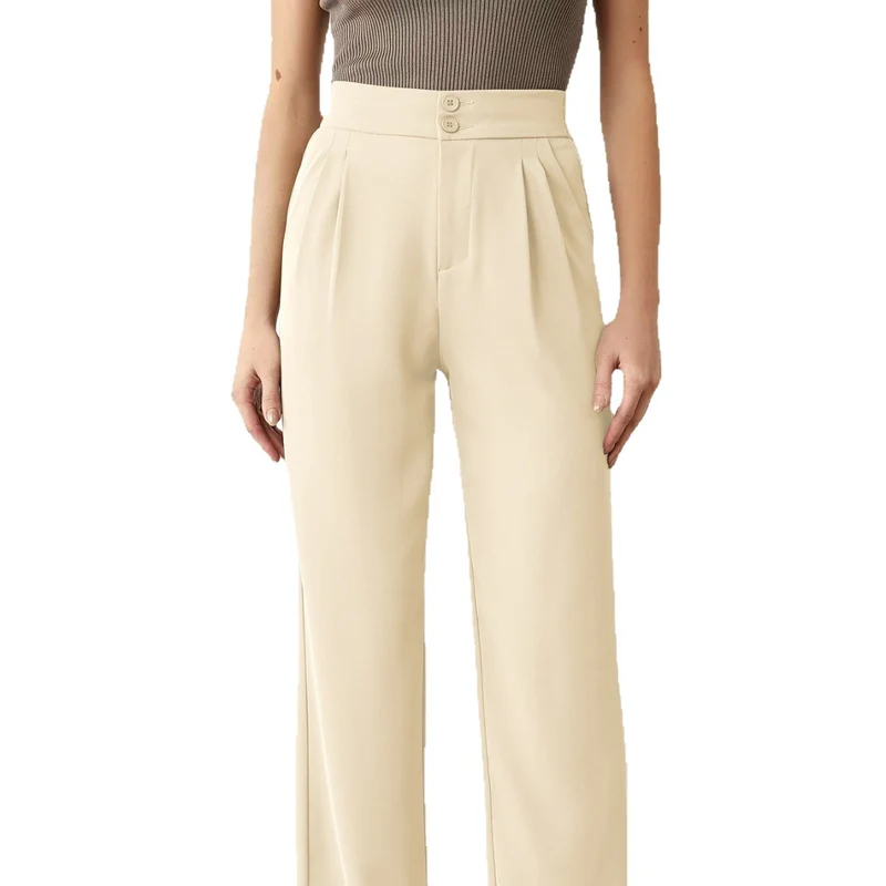 Damen Elegante und luftige Stoffhose Drune
