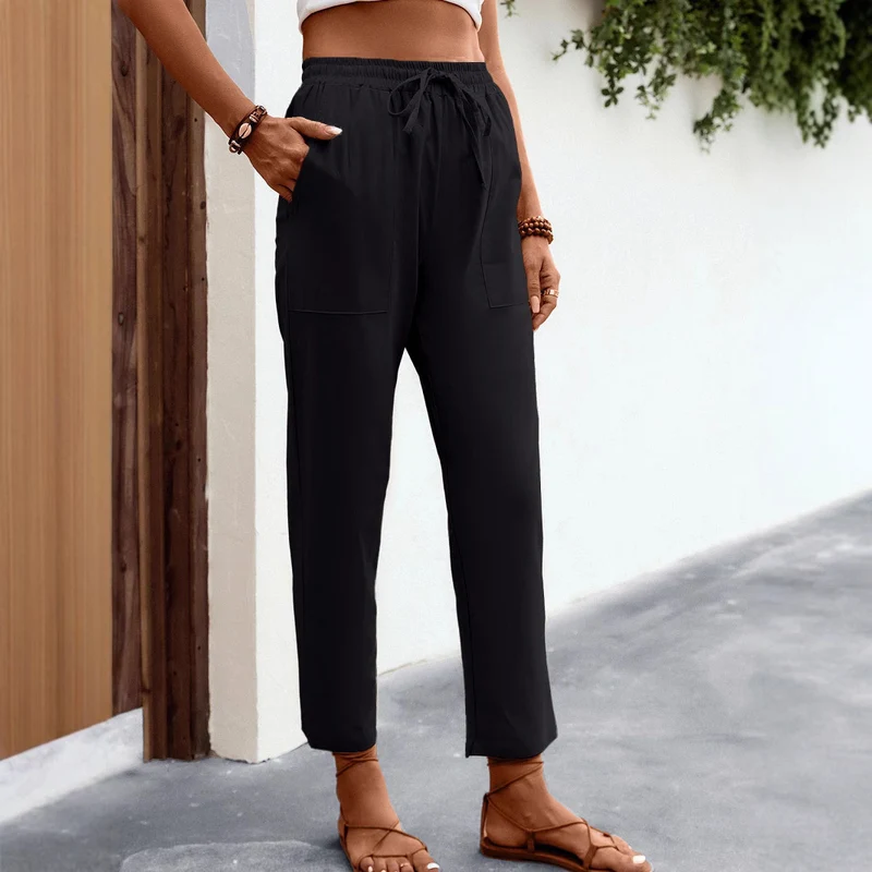 Damen Bequeme und lässige Freizeit-Hosen Drune