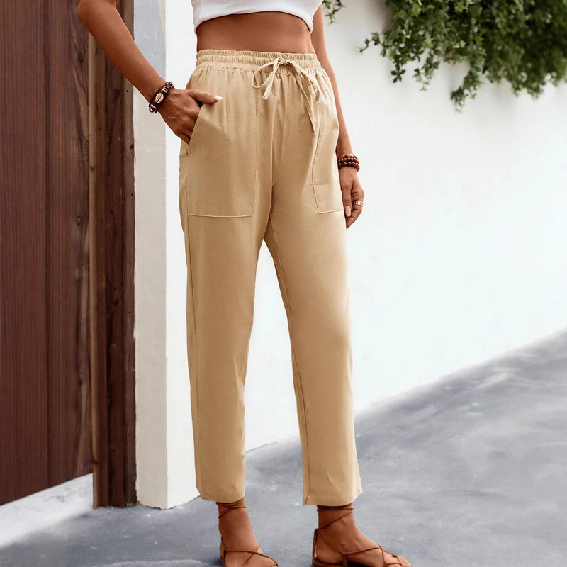 Damen Bequeme und lässige Freizeit-Hosen Drune