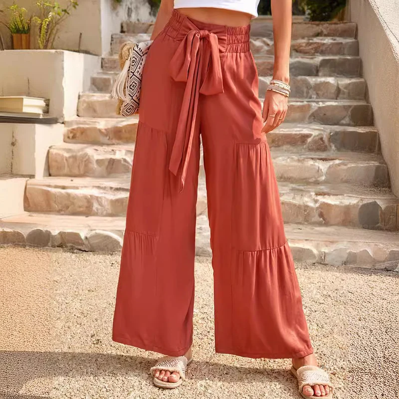 Damen Bequeme und elegante weite Hose Drune