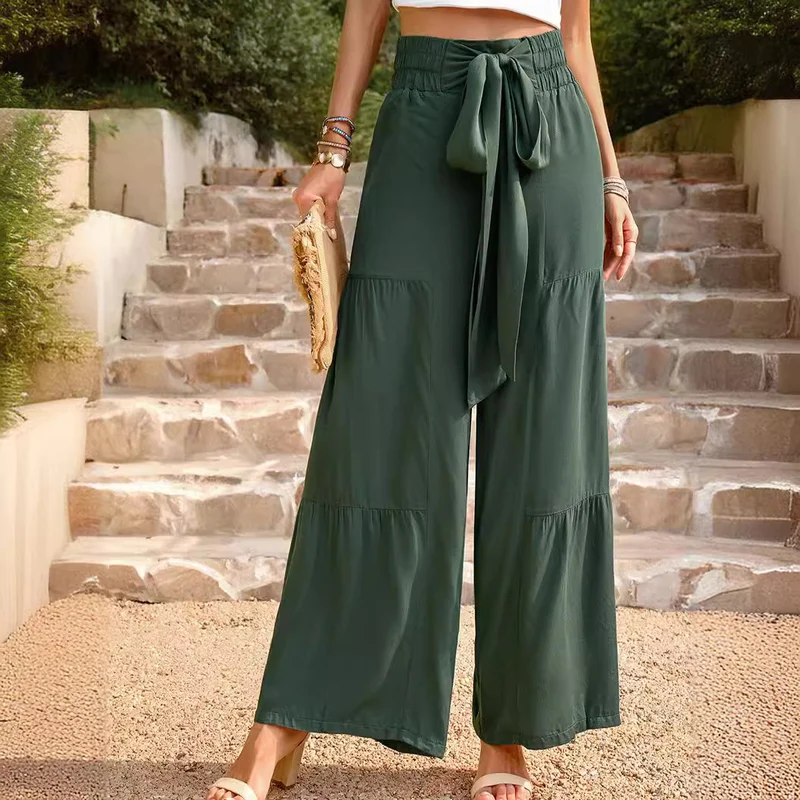 Damen Bequeme und elegante weite Hose Drune