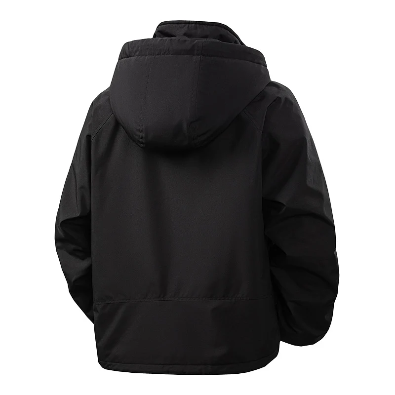 HerrenKapuzenjacke mit innerem Teddy-Futter Drune