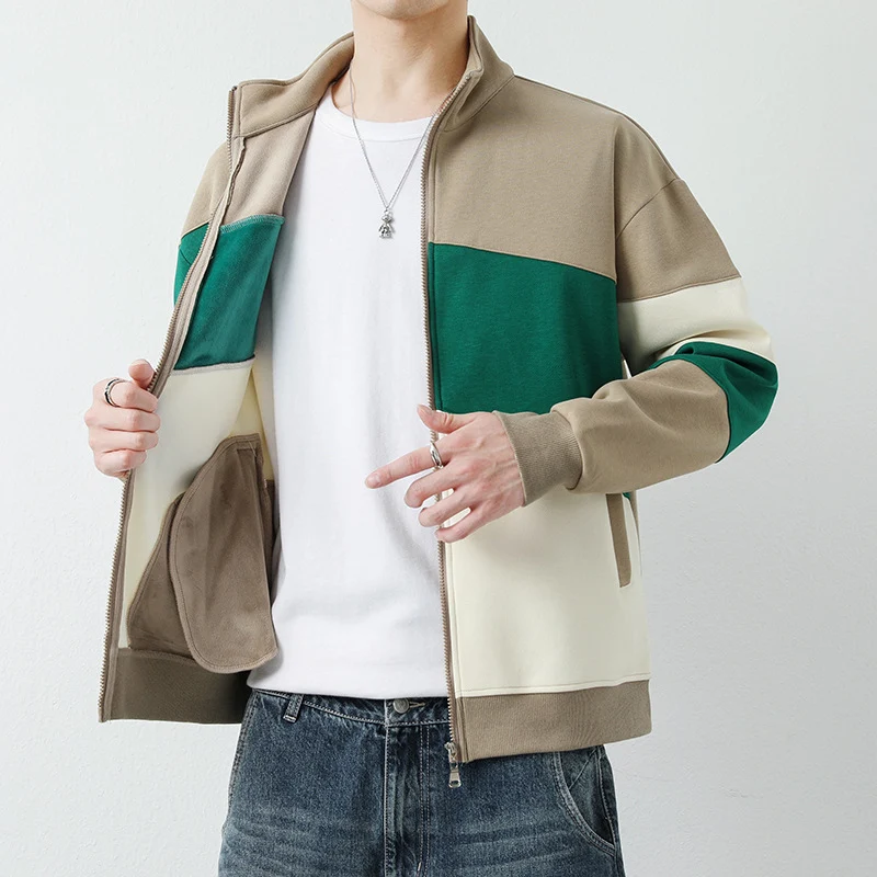 Herren zeitgemäße Sportjacke Drune
