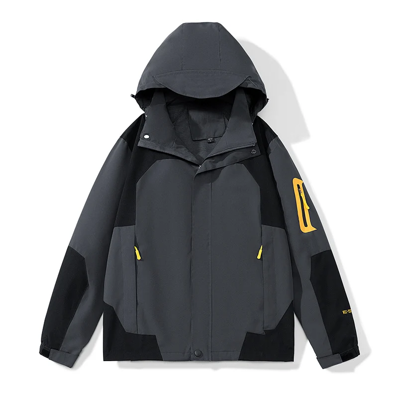 Herren Wetterfeste technische Outdoor-Jacke Drune