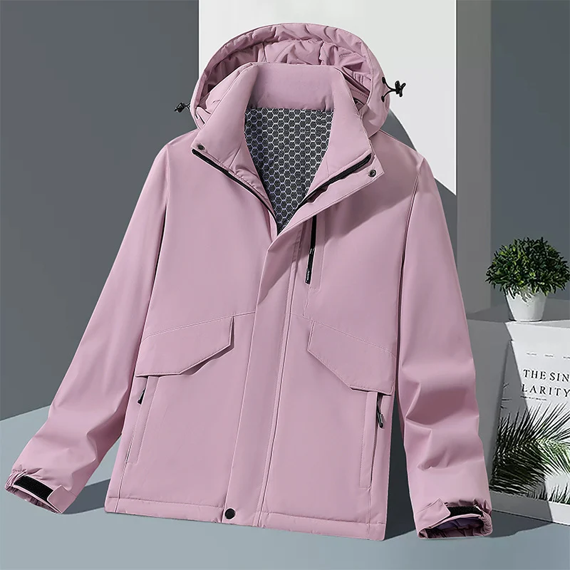 Herren Wetterfeste technische Jacke Drune