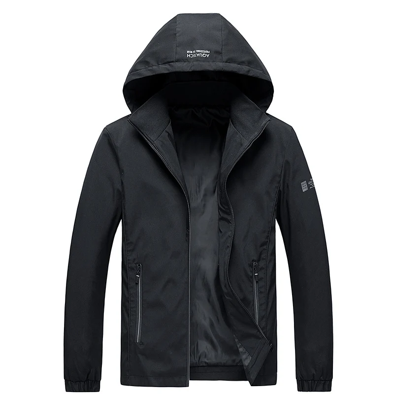 Herren Wetterfeste Outdoorjacke mit verstellbarer Kapuze Drune 1787797862