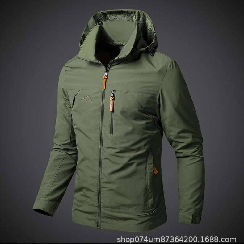 Herren Wetterfeste Outdoorjacke Drune