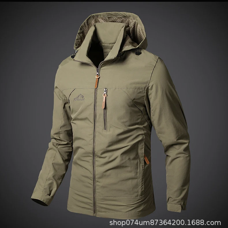 Herren Wetterfeste Outdoorjacke Drune