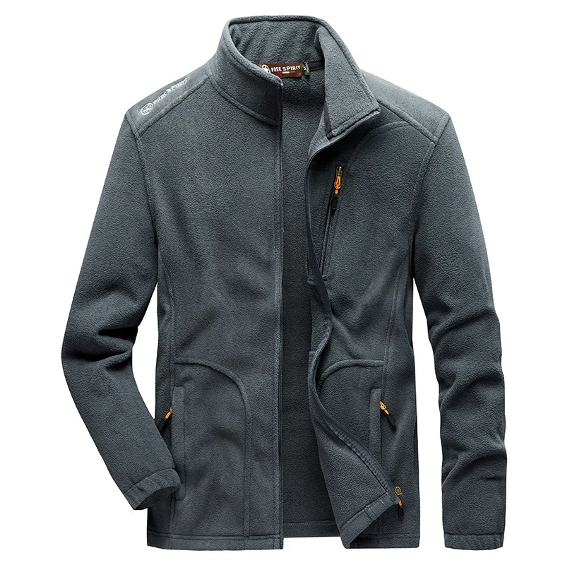 Herren Weiche Fleecejacke mit praktischen Taschen Drune