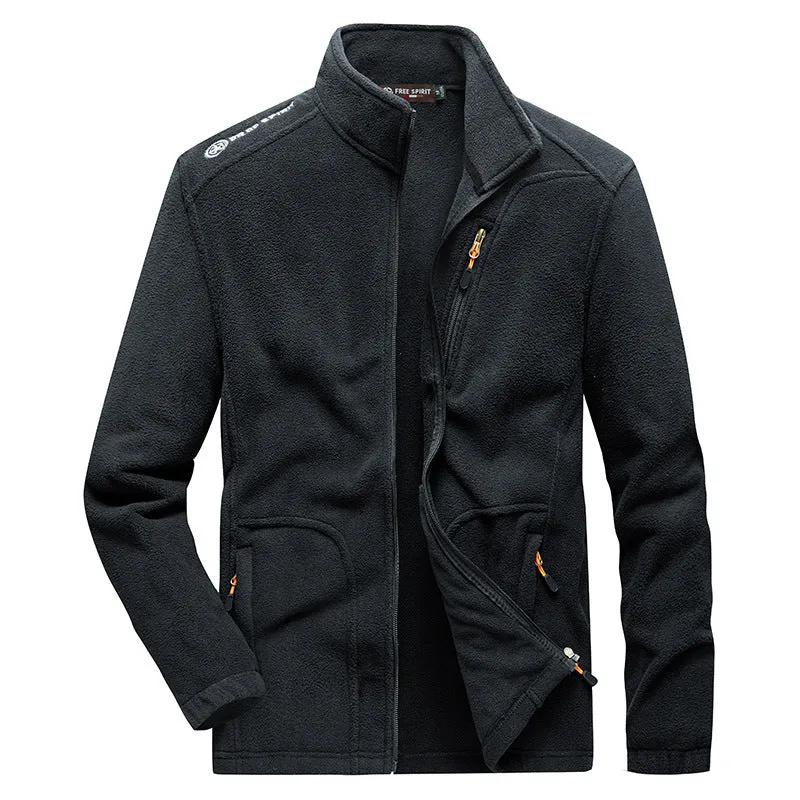 Herren Weiche Fleecejacke mit praktischen Taschen Drune