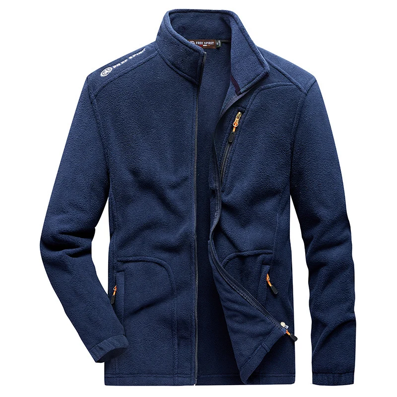 Herren Weiche Fleecejacke mit praktischen Taschen Drune