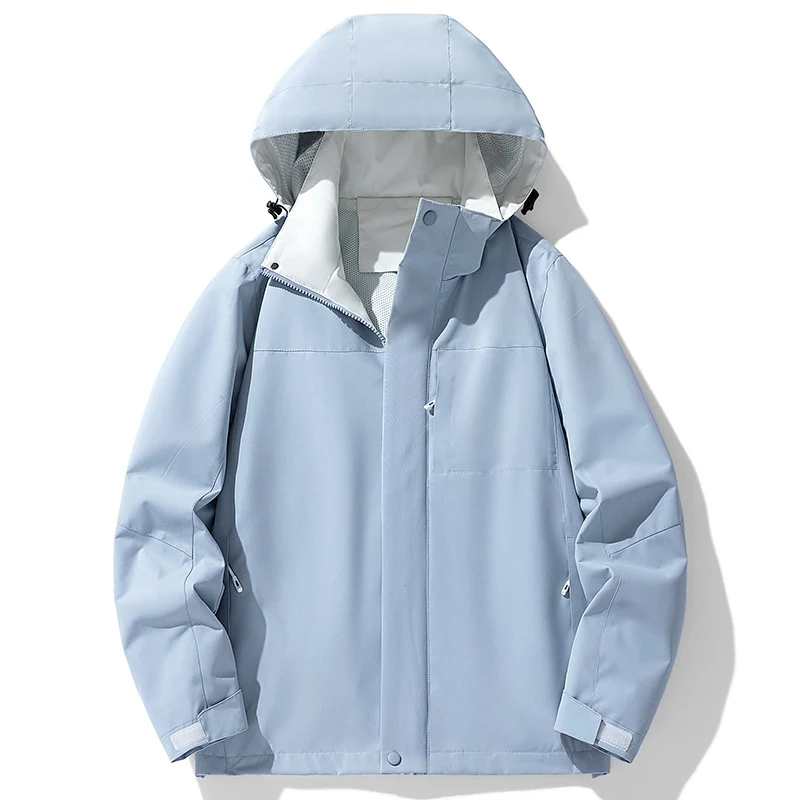 Herren Wasserfeste Übergangsjacke mit verstellbarer Kapuze Drune 1787797911