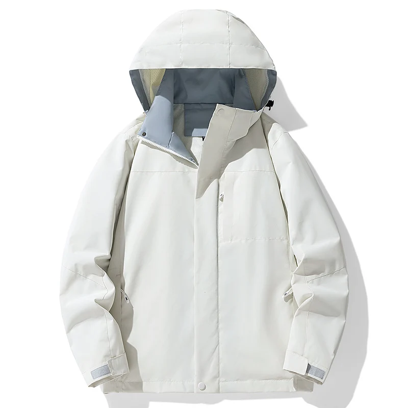 Herren Wasserfeste Übergangsjacke mit verstellbarer Kapuze Drune 1787797911