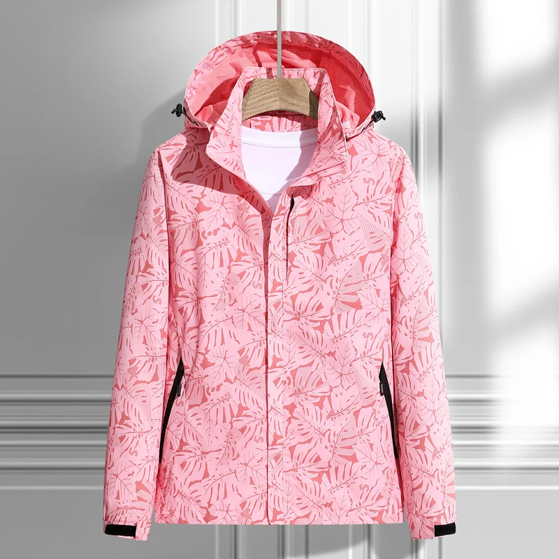 Herren Wasserdichte Outdoorjacke mit Kapuze Drune