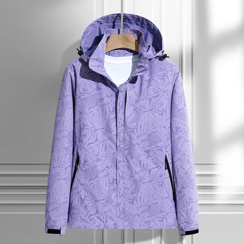 Herren Wasserdichte Outdoorjacke mit Kapuze Drune