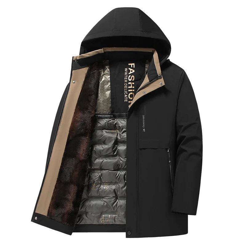 Herren Wasserabweisende Winterjacke Drune